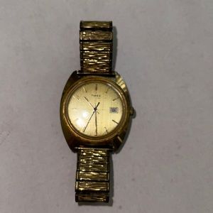 Vintage Timex water resistant automatic date just watch